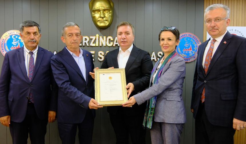 Erzincan Tulum Peyniri AB Tescil Belgesini Aldı