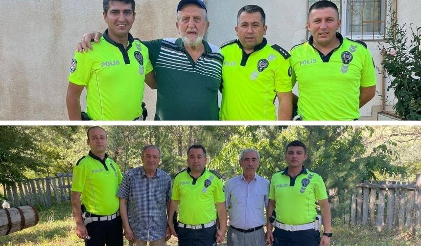 Refahiye Bölge Trafikten Emekli Personellere Vefa Ziyareti