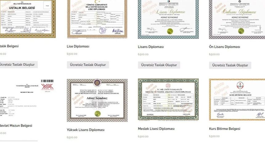 Sahte Diploma Skandalı Büyüyor