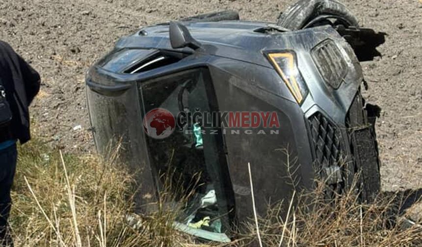Erzincan – Erzurum Karayolunda Kaza: 2 Yaralı