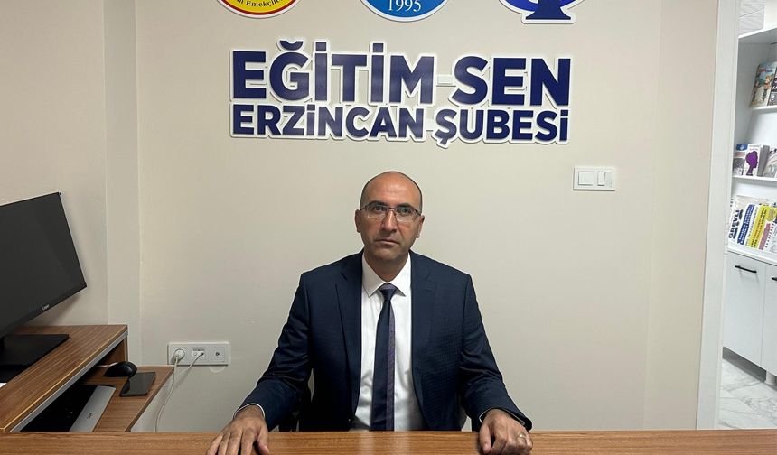 Sumud Filosuna Saldırıya Erzincan Eğitim-Sen’den Tepki