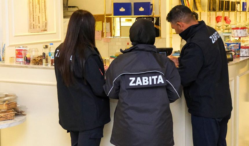 Zabıta Ekipleri Şehir Merkezindeki Denetimlerini Sürdürüyor