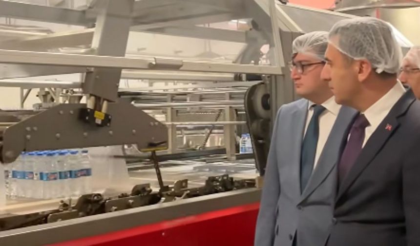 Tunceli Valisi Aygöl’den Munzur Su Tesisine Ziyaret