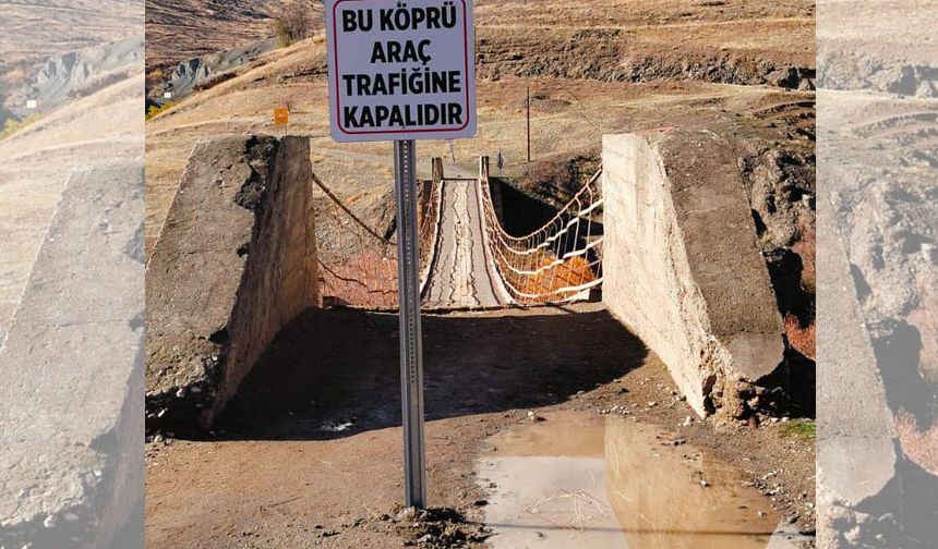 Şahintepe Köylüleri Çığlık Medya’ya Seslendi: “Asma Köprümüz Çökmeden Çözüm İstiyoruz”