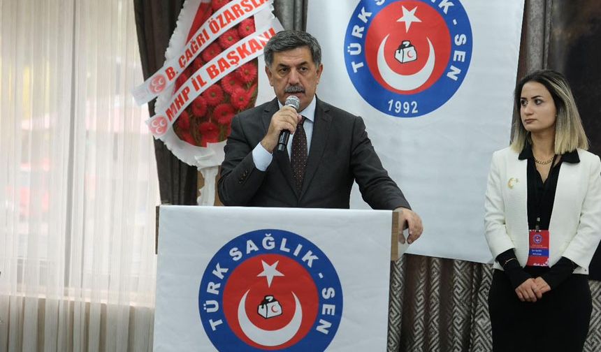Erzincan’da Türk Sağlık-Sen 8. Olağan Genel Kurulu Gerçekleşti