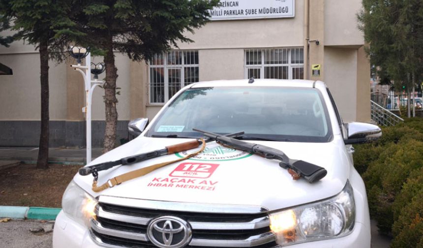 Erzincan’da Yasa Dışı Avcılığa Ağır Ceza: Vurulmuş Yaban Keçisiyle Yakalandılar