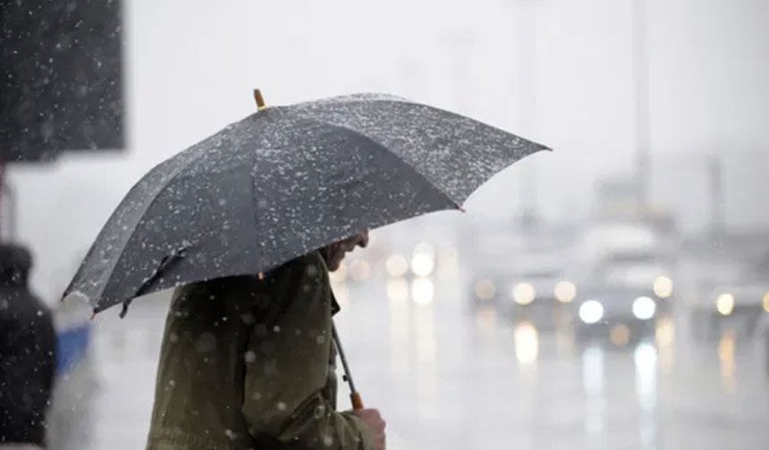 Erzincan İçin Kuvvetli Yağış Uyarısı