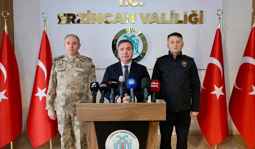 Erzincan Valisi Aydoğdu: “Şehrimizin huzurunu bozmaya çalışanlara asla müsaade etmeyeceğiz”