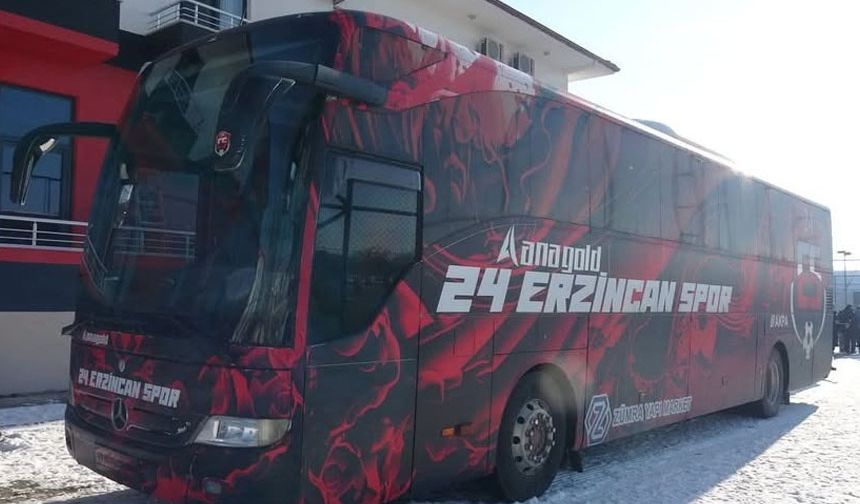 24 Erzincanspor’un Takım Otobüsü Üzerindeki İcra Kaldırıldı