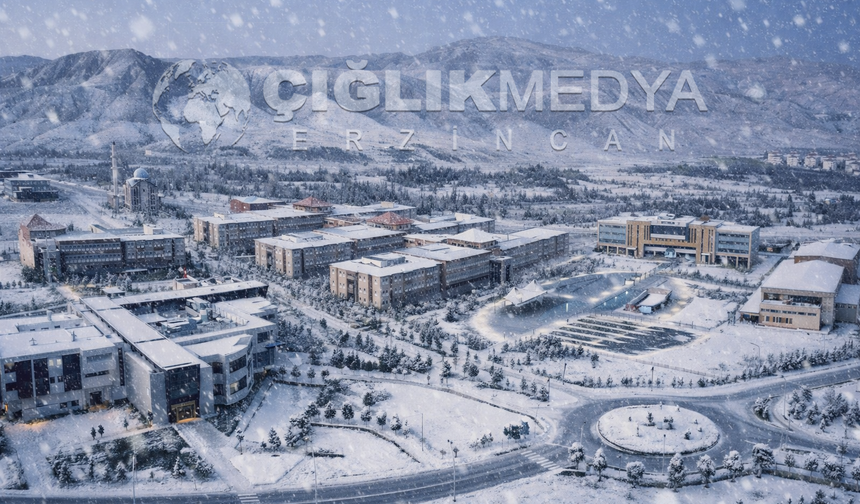 Erzincan Üniversitesi’nde  Eğitime 1 Gün Ara Verildi