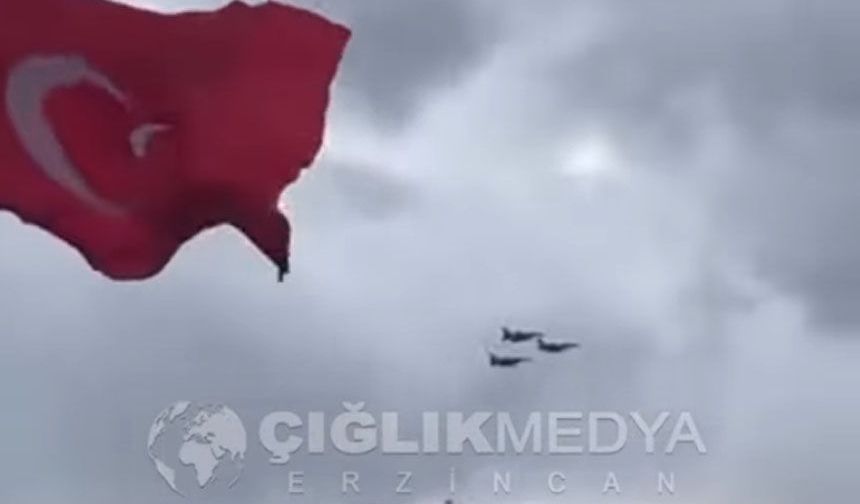 Erzincan Semalarında F-16 Gösterisi | Takipçimizden Özel Görüntüler (13 Şubat 2026)