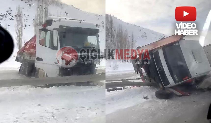 Erzincan-Erzurum Yolunda Zincirleme Kaza