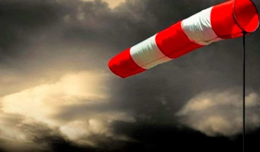 Erzincan ve Çevresi İçin Fırtına Uyarısı