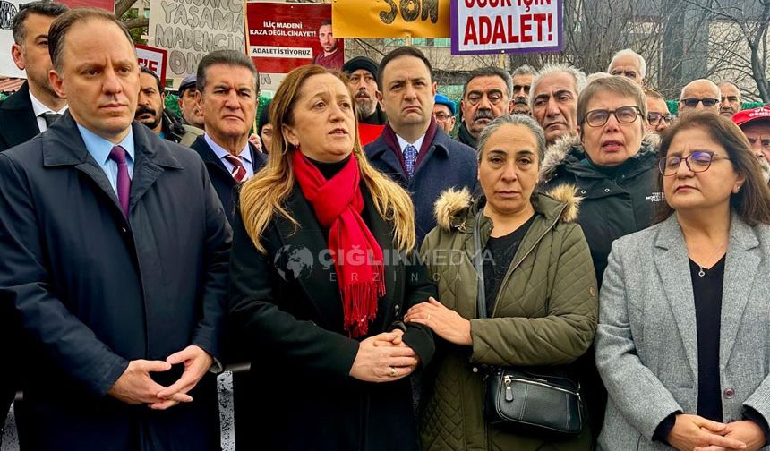 İliç Maden Faciası Davasında Yeni Duruşma: Adliye Önünde Basın Açıklaması Yapıldı