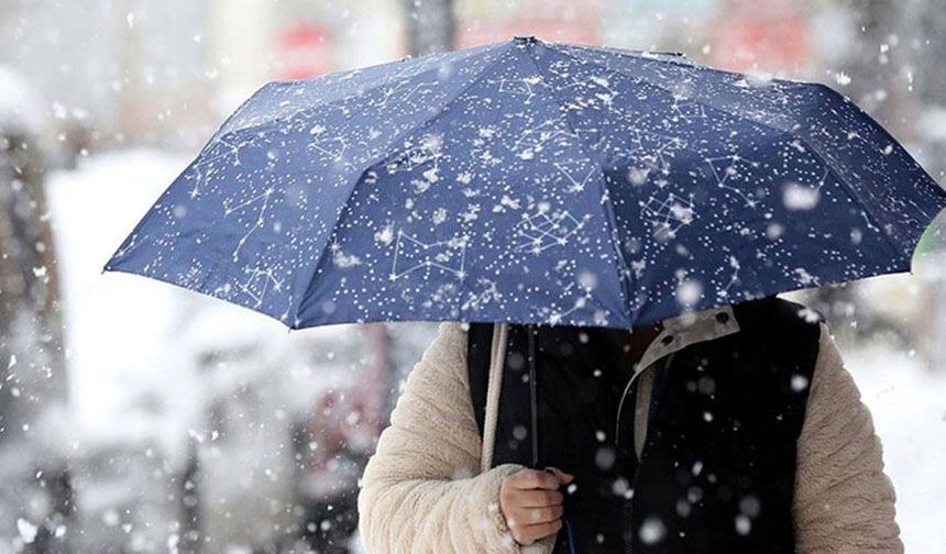 Erzincan İçin Kuvvetli Kar Uyarısı