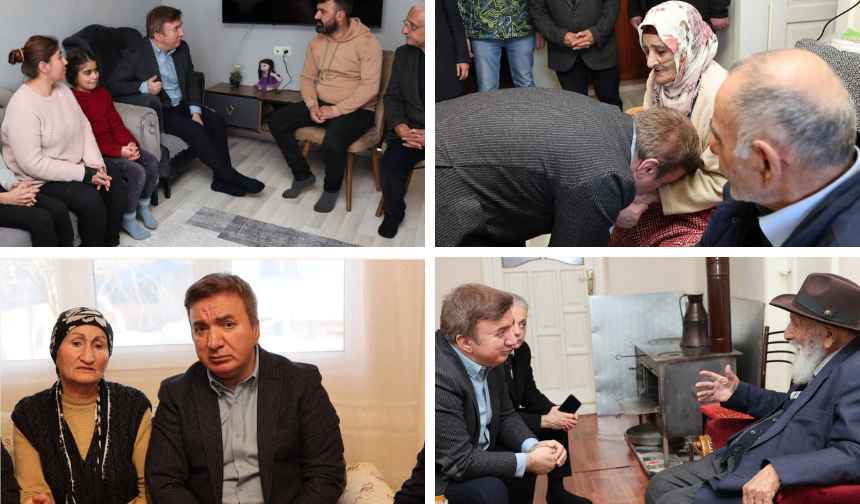 Vali Aydoğdu Beşsaray Köyü’nde Vatandaşları Ziyaret Etti