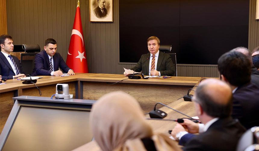 Erzincan Valiliği Tarafından Birim Amirleri Toplantısı Düzenlendi