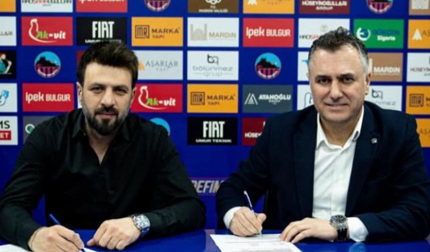 Erzincanlı Teknik Direktör Bülent Akan, Mardin 1969 Spor’un Başına Getirildi