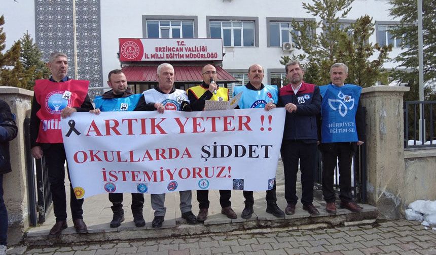 Eğitim Sendikalarından Okullardaki Şiddete Tepki: “Artık Yeter!”