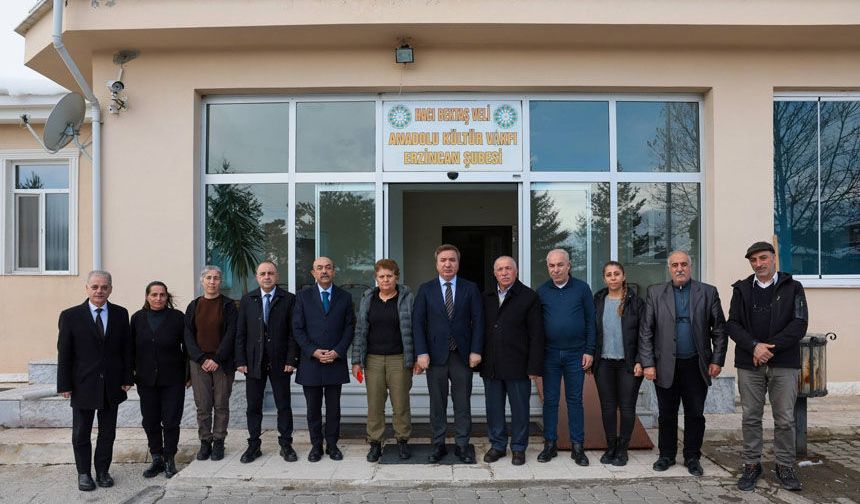 Vali Hamza Aydoğdu’dan Erzincan Merkez Cemevi’ne Ziyaret