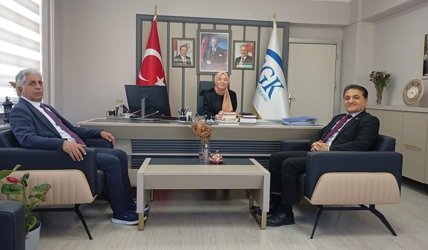 CHP Erzincan Teşkilatından SGK İl Müdürlüğü’ne Ziyaret