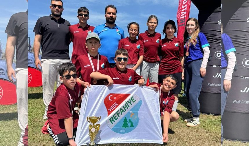 Değer Erzincan'ın Genç Sporcuları Türkiye Üçüncüsü Oldu