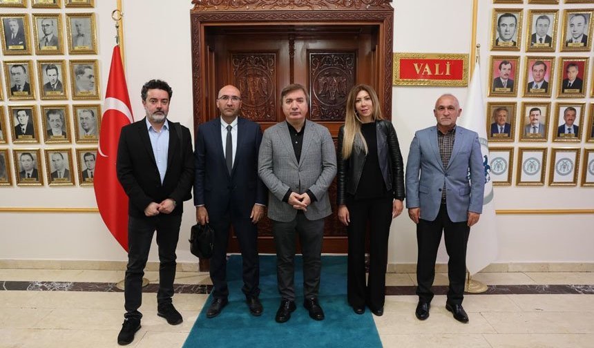 Eğitim-Sen Erzincan Şubesi’nden Vali Aydoğdu’ya Ziyaret