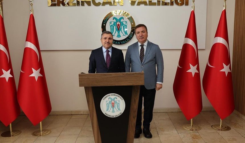 Gümüşhane Valisi Atay’dan Vali Aydoğdu’ya Ziyaret