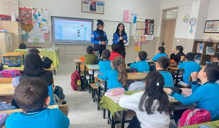 Erzincan’da Öğrencilere Güvenlik Bilinci Aşılandı