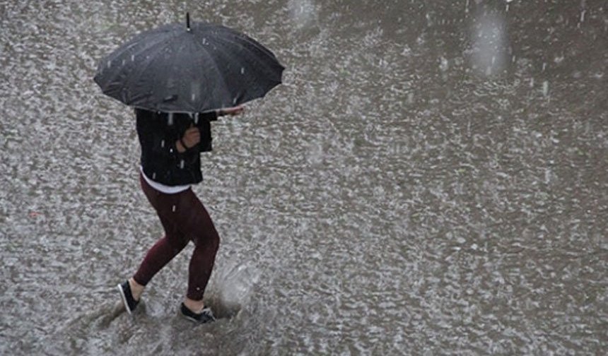 Erzincan ve Çevresi için Kuvvetli Yağış Uyarısı