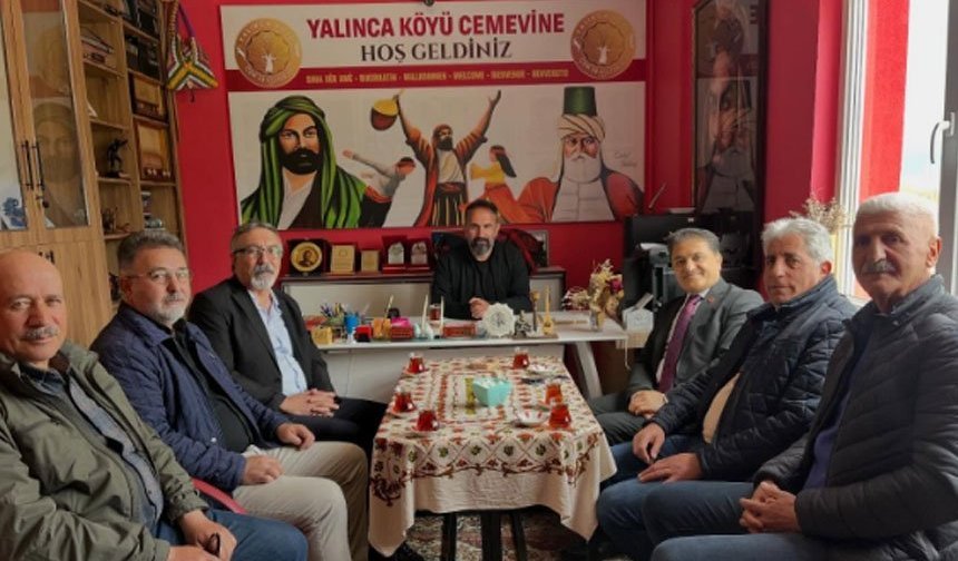 CHP Erzincan İl Yönetimi Yalınca Cemevi’ni Ziyaret Etti