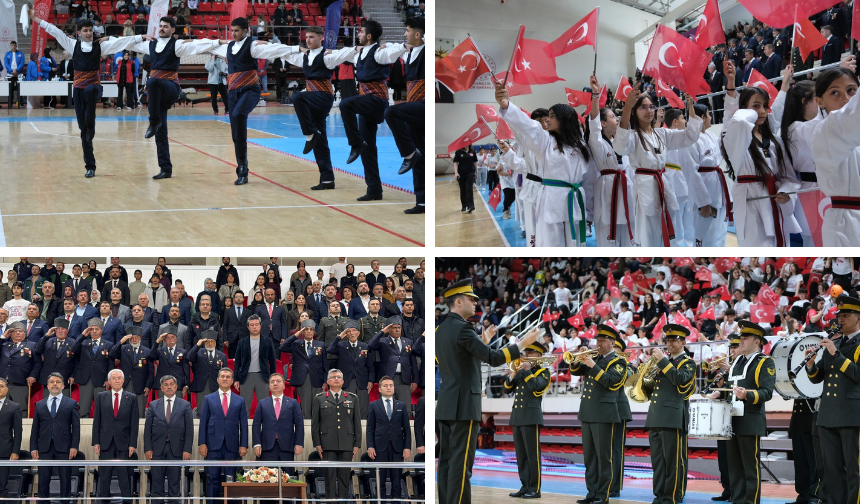 Erzincan’da 19 Mayıs Coşkuyla Kutlandı