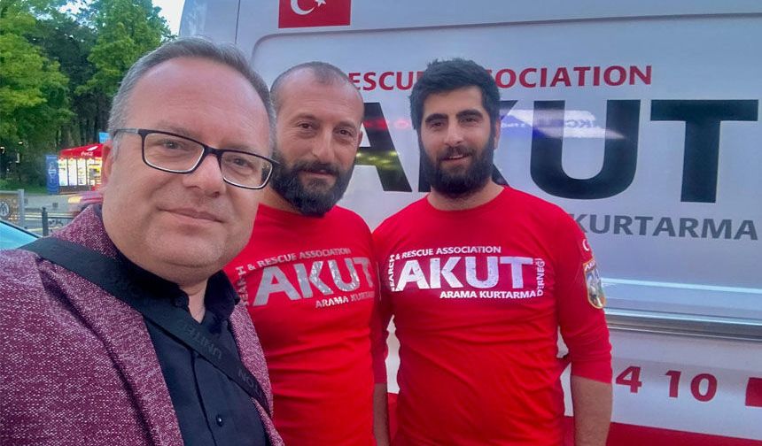 AKUT Rize Ekibi Tokat Operasyonu Dönüşünde Erzincan’da Mola Verdi