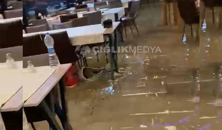 Çağlayan’da Meydana Gelen Selde Restoranlar Zarar Gördü