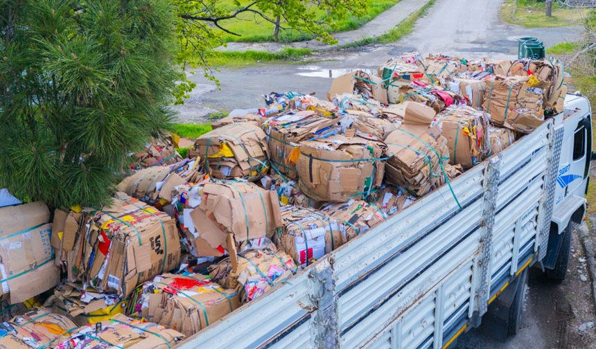 EBYÜ 76 Ton Atığı Ekonomiye Kazandırdı