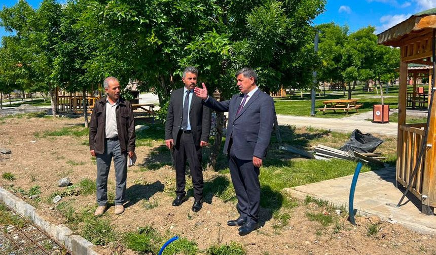 Aksun, Esentepe'deki Çalışmaları Yerinde İnceledi