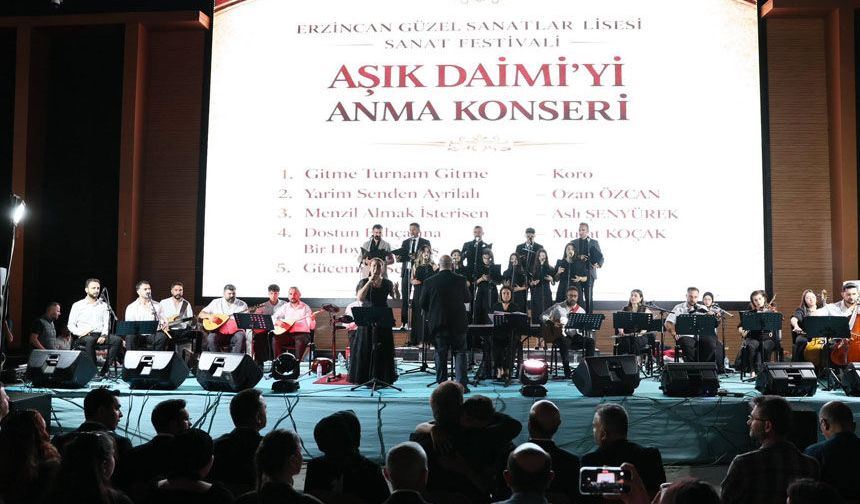 Sanat Festivali Âşık Daimi'yi Anma Konseriyle Başladı
