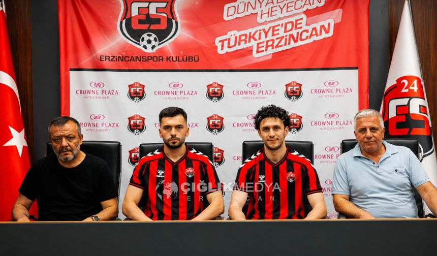 Erzincanspor'dan Çifte İmza: Onur Ural ve Alperen Aydın Kadroda