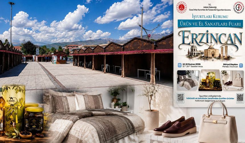 Erzincan 46. İşyurtları Ürün ve El Sanatları Fuarı’na Hazırlanıyor