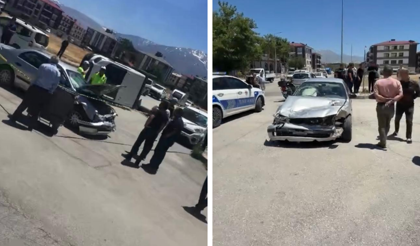 Kızılay Mahallesi'nde Meydana Gelen Kazada 3 Kişi Yaralandı