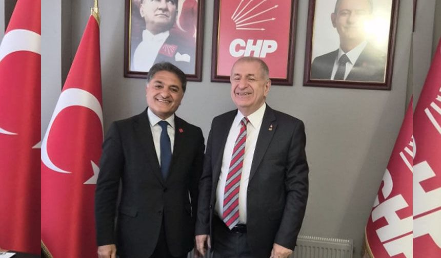 Ümit Özdağ CHP Erzincan İl Başkanlığı’nı Ziyaret Etti
