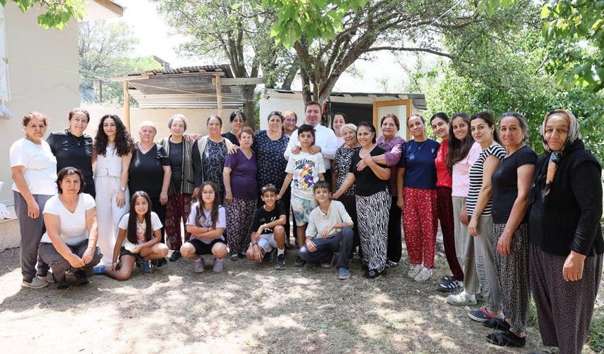 Vali Hamza Aydoğdu Caferli Köyü'nü Ziyaret Etti
