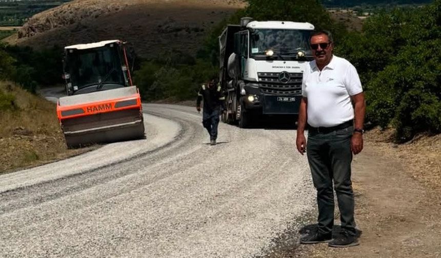 Çağlayan'da 7 Kilometrelik Asfalt Çalışması Tamamlandı
