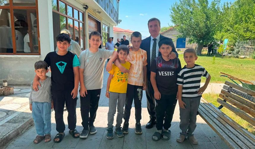 Vali Hamza Aydoğdu Güllüce'yi Ziyaret Etti