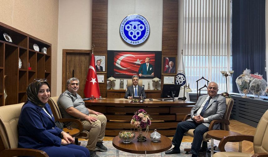 EGC Yönetiminden Rektör Kuyrukluyıldız’a Ziyaret