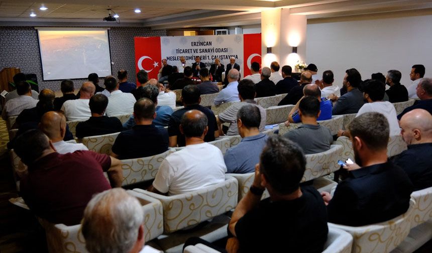 Erzincan TSO’da Sektörün Geleceği Konuşuldu
