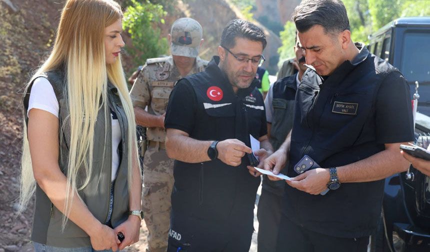 Munzur Vadisi'ndeki Örtü Yangını Kontrol Altına Alındı