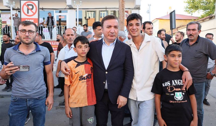 Vali Hamza Aydoğdu'ya Çayırlı'da Yoğun İlgi