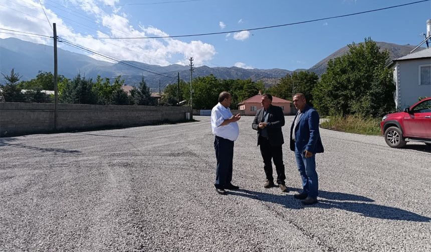 Çatalören’de 3,5 Kilometrelik Yol Çalışması Tamamlandı