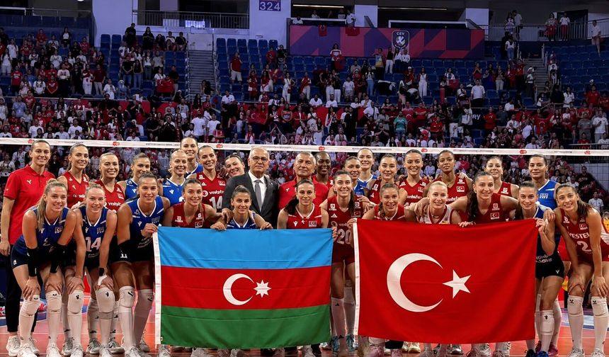 Filenin Sultanları Çeyrek Finalde! Türkiye, Azerbaycan’ı 3-0 Mağlup Etti